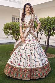 White lehenga choli online hotsell